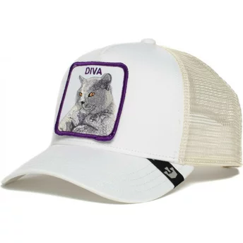 Goorin Bros. Cat Diva Stance White Trucker Hat