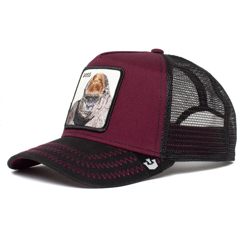 cappelli-curva-rosso-snapback-the-farm-di-goorin-bros