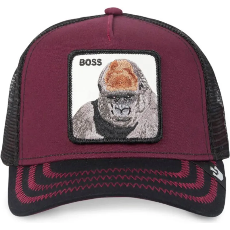 cappelli-curva-rosso-snapback-the-farm-di-goorin-bros