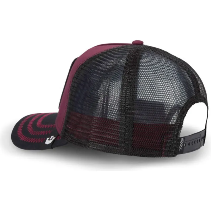 cappelli-curva-rosso-snapback-the-farm-di-goorin-bros