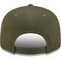 cappellino-snapback-verde-con-visiera-piatta-e-logo-arancione-9fifty-league-essential-dei-new-york-yankees-mlb-di-new-era