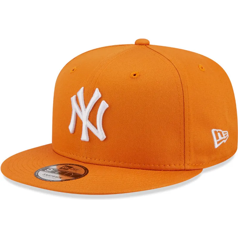 mutzen-flach-orange-snapback-9fifty-league-essential-der-new-york-yankees-mlb-von-new-era mutzen-flach-orange-snapback-9fifty-league-essential-der-new-york-yankees-mlb-von-new-era