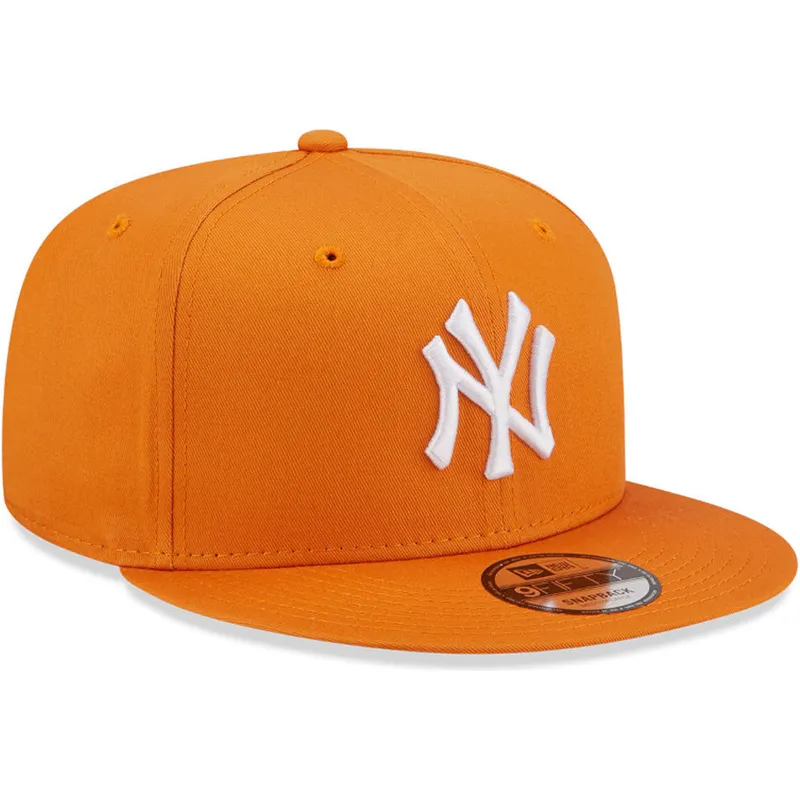 mutzen-flach-orange-snapback-9fifty-league-essential-der-new-york-yankees-mlb-von-new-era mutzen-flach-orange-snapback-9fifty-league-essential-der-new-york-yankees-mlb-von-new-era
