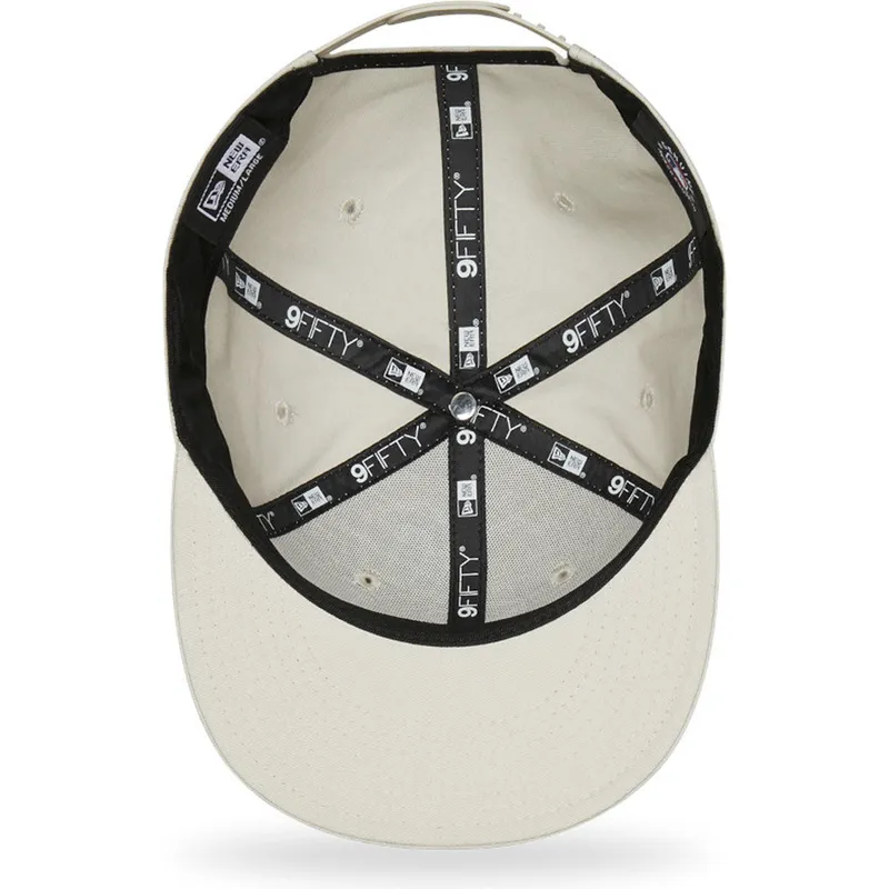 mutzen-flach-beige-snapback-9fifty-league-essential-der-new-york-yankees-mlb-von-new-era mutzen-flach-beige-snapback-9fifty-league-essential-der-new-york-yankees-mlb-von-new-era