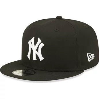 Sobriqueta Aclarar tragedia Gorra plana negra snapback 9FIFTY Black on Black de New York Yankees MLB de  New Era: Caphunters.ch