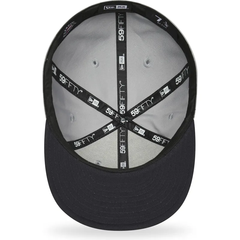 cappello-piatto-grigio-e-nero-aderente-59fifty-world-series-di-boston-red-sox-mlb-di-new-era