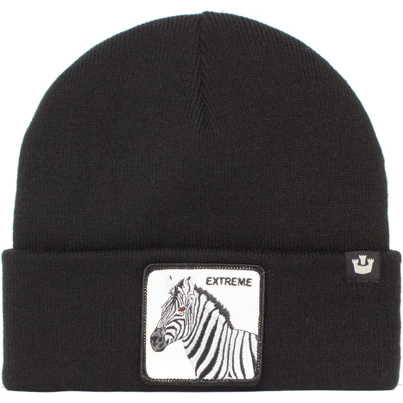 berretto-nero-zebra-extreme-warm-tones-the-farm-di-goorin-bros