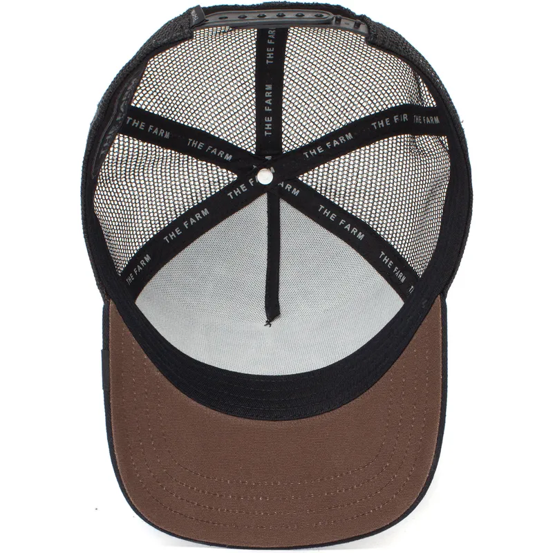 sort-trucker-kasket-giraffe-high-the-giraffe-the-farm-fra-goorin-bros