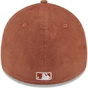 cappelli-curva-marrone-regolato-39thirty-cord-dei-new-york-yankees-mlb-di-new-era
