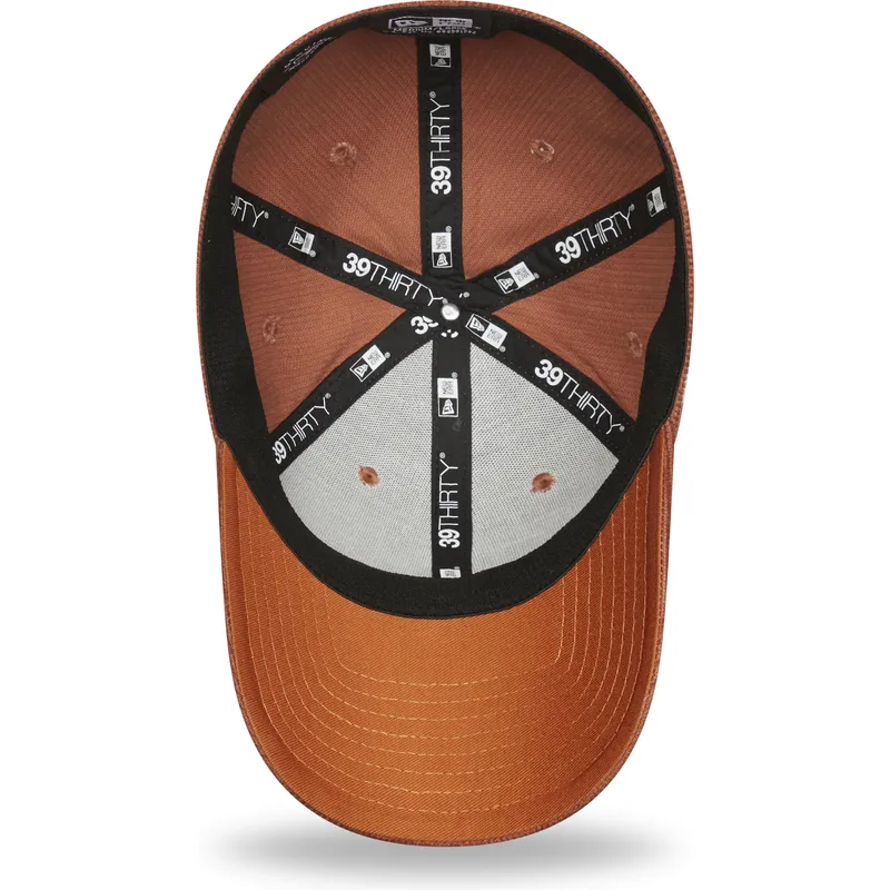 cappelli-curva-marrone-regolato-39thirty-cord-dei-new-york-yankees-mlb-di-new-era