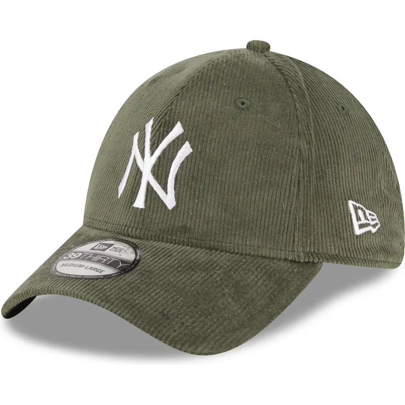 cappelli-curva-verde-regolato-39thirty-cord-dei-new-york-yankees-mlb-di-new-era