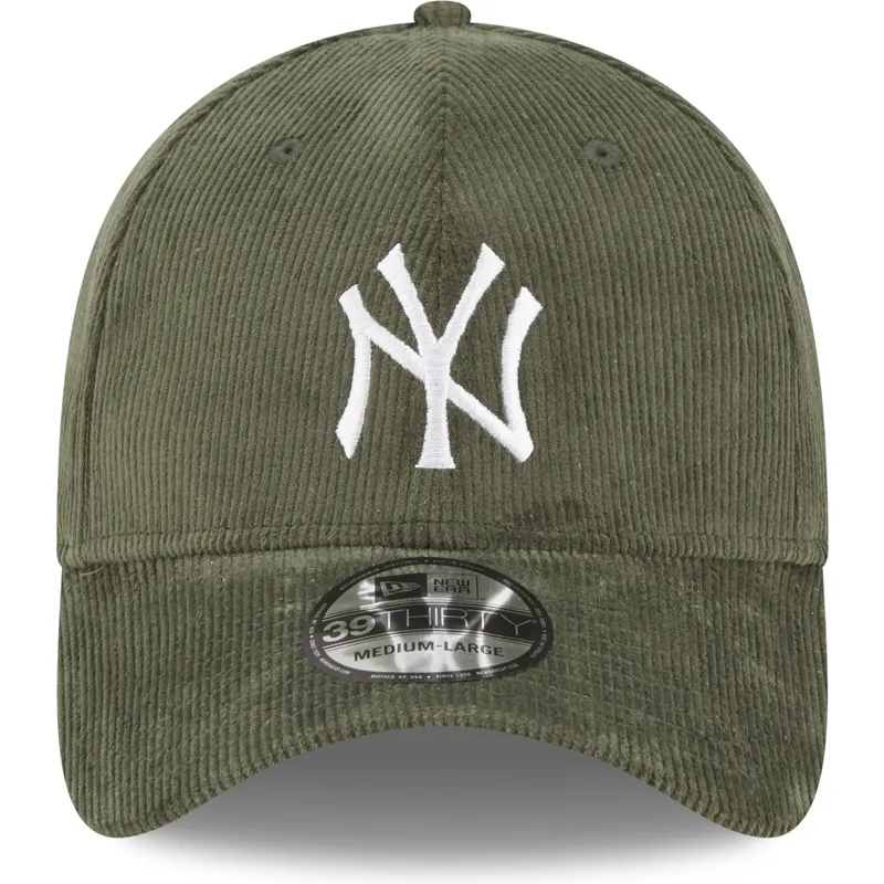 cappelli-curva-verde-regolato-39thirty-cord-dei-new-york-yankees-mlb-di-new-era