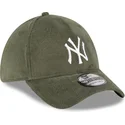 cappellino-curvo-verde-aderente-39thirty-cord-dei-new-york-yankees-mlb-di-new-era