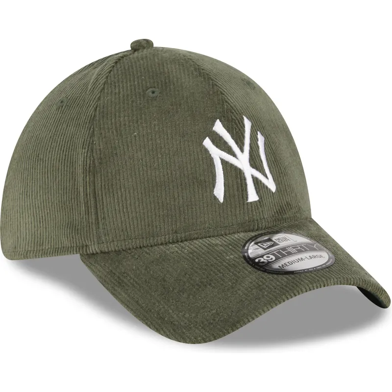 cappelli-curva-verde-regolato-39thirty-cord-dei-new-york-yankees-mlb-di-new-era