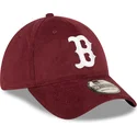 cappelli-curva-rosso-regolato-39thirty-cord-dei-boston-red-sox-mlb-di-new-era