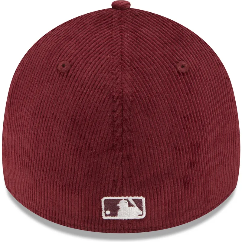 cappelli-curva-rosso-regolato-39thirty-cord-dei-boston-red-sox-mlb-di-new-era