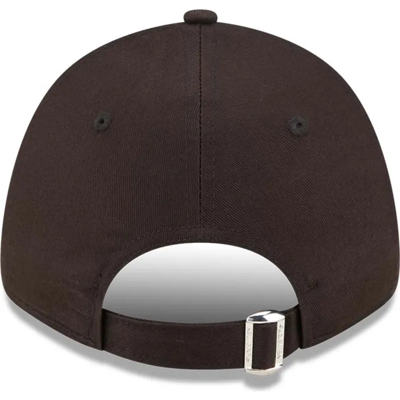 schwarze-verstellbare-curved-cap-mit-gelbem-logo-9forty-seasonal-infill-der-new-york-yankees-mlb-von-new-era