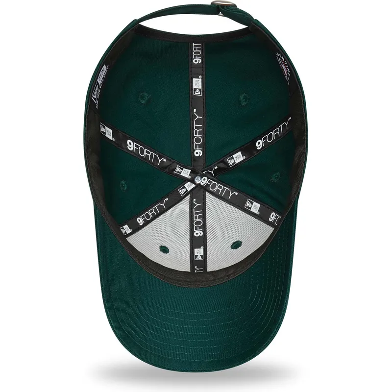 cappelli-curva-verde-cinghia-regolabile-9forty-seasonal-infill-dei-los-angeles-dodgers-mlb-di-new-era