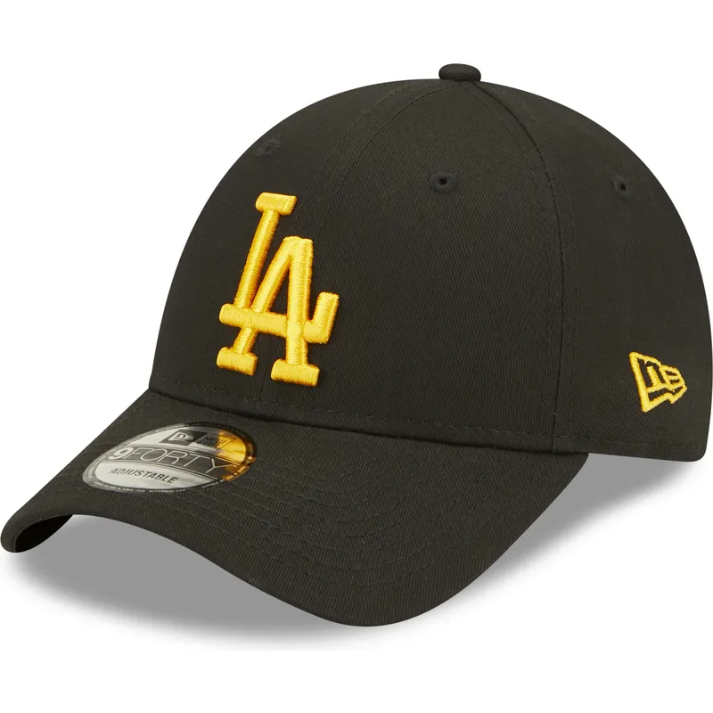 cappelli-curva-nero-cinghia-regolabile-9forty-league-essential-dei-los-angeles-dodgers-mlb-di-new-era cappelli-curva-nero-cinghia-regolabile-9forty-league-essential-dei-los-angeles-dodgers-mlb-di-new-era