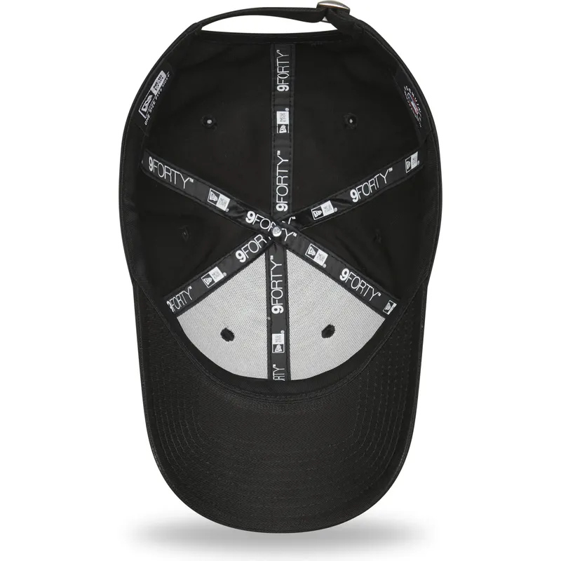 cappelli-curva-nero-cinghia-regolabile-marron-9forty-league-essential-dei-chicago-white-sox-mlb-di-new-era