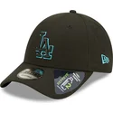 cappelli-curva-nero-snapback-9forty-neon-pack-repreve-dei-los-angeles-dodgers-mlb-di-new-era
