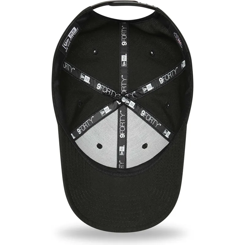 mutzen-gebogen-schwarz-snapback-9forty-neon-pack-repreve-der-los-angeles-dodgers-mlb-von-new-era