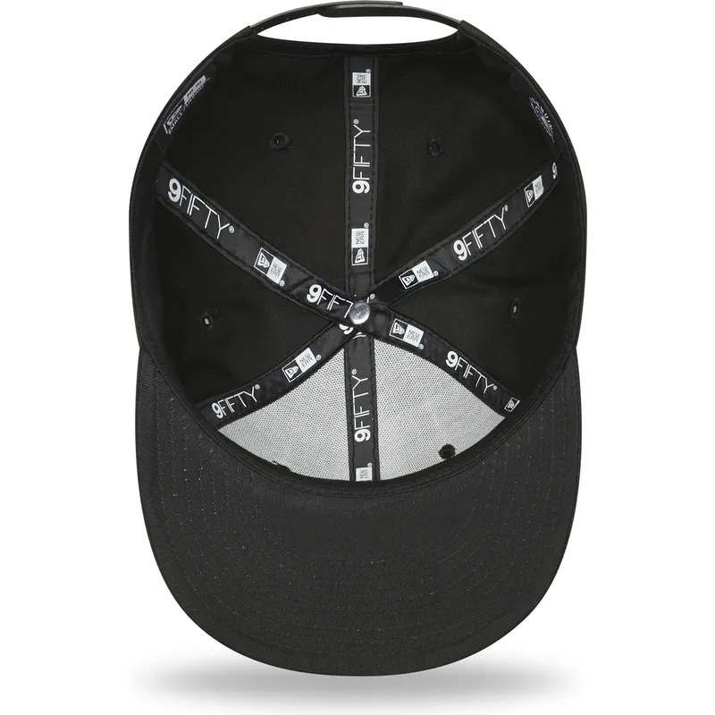 cappelli-piatta-nero-snapback-9fifty-league-essential-dei-new-york-yankees-mlb-di-new-era