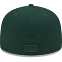 casquette-plate-verte-fonce-ajustee-59fifty-league-essential-new-york-yankees-mlb-new-era