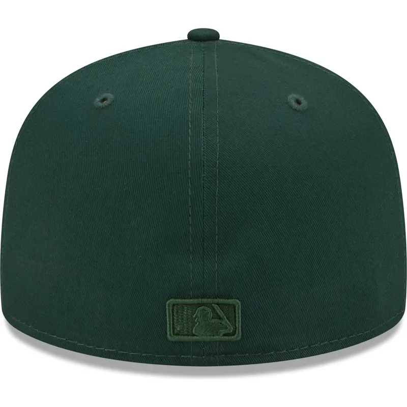 cappelli-piatta-verde-regolato-59fifty-league-essential-dei-new-york-yankees-mlb-di-new-era