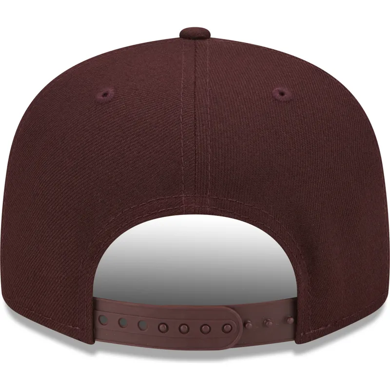 mutzen-flach-rot-snapback-granate-9fifty-ny-apple-der-new-york-yankees-mlb-von-new-era