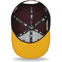 casquette-plate-grenat-et-jaune-snapback-9fifty-ny-apple-new-york-yankees-mlb-new-era