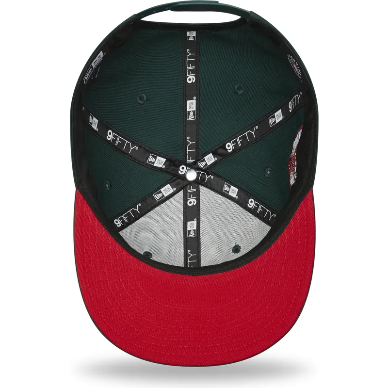 cappelli-piatta-verde-snapback-9fifty-ny-apple-dei-new-york-yankees-mlb-di-new-era
