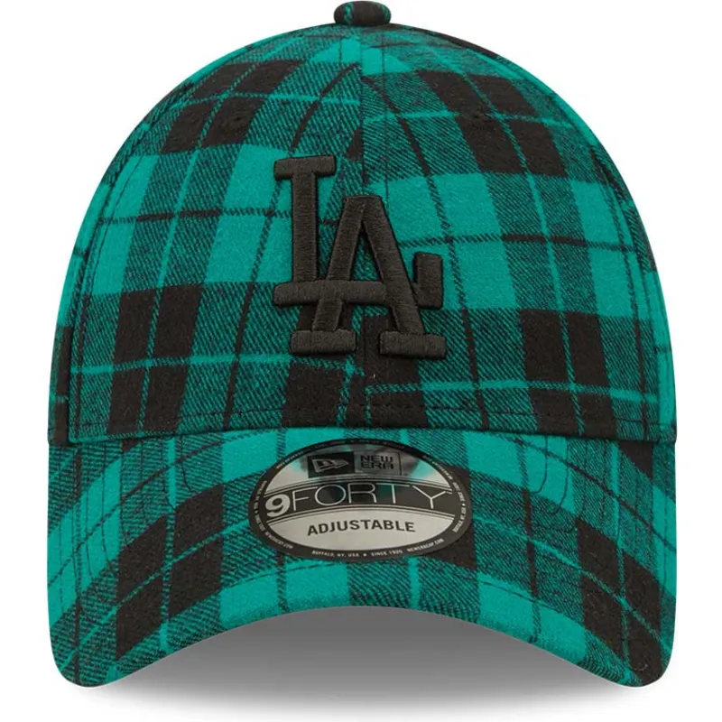 cappelli-curva-verde-cinghia-regolabile-negro-9forty-plaid-dei-los-angeles-dodgers-mlb-di-new-era cappelli-curva-verde-cinghia-regolabile-negro-9forty-plaid-dei-los-angeles-dodgers-mlb-di-new-era