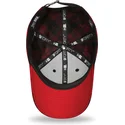 cappellino-curvo-rosso-regolabile-con-logo-nero-9forty-plaid-dei-boston-red-sox-mlb-di-new-era