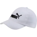 cappellino-curvo-bianco-regolabile-per-bambino-essentials-di-puma
