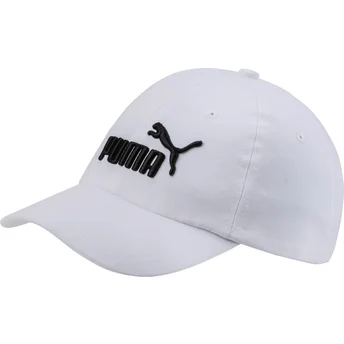 Gorra curva blanca ajustable para niño Essentials de Puma