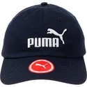 cappello-curvo-blu-navy-regolabile-per-bambino-essentials-di-puma
