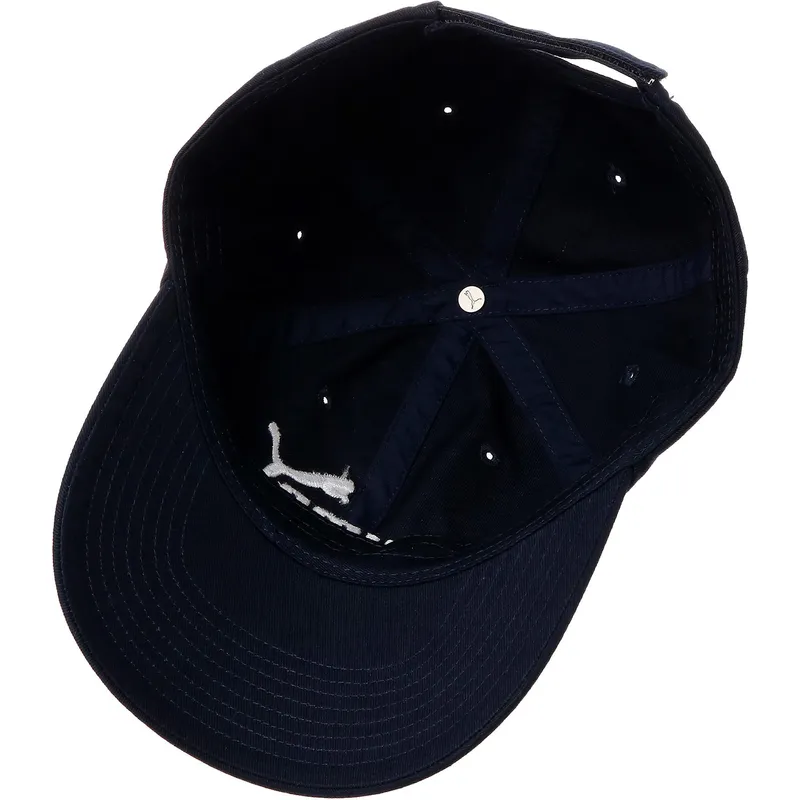 cappello-curvo-blu-navy-regolabile-per-bambino-essentials-di-puma