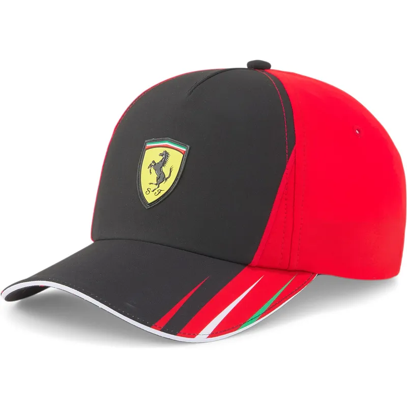 mutzen-gebogen-schwarz-snapback-sf-team-der-ferrari-formula-1-von-puma mutzen-gebogen-schwarz-snapback-sf-team-der-ferrari-formula-1-von-puma