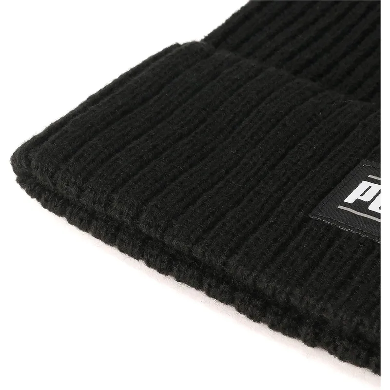 berretto-nero-ribbed-classic-cuff-di-puma