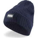 gorro-blu-navy-ribbed-classic-cuff-di-puma