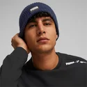 gorro-blu-navy-ribbed-classic-cuff-di-puma