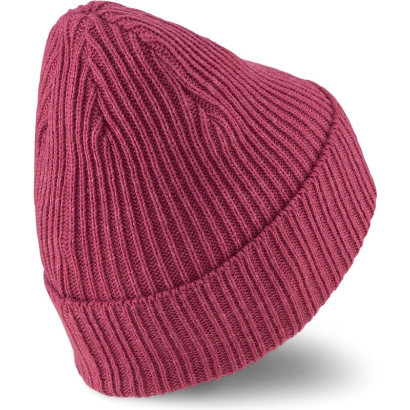 puma-ribbed-classic-cuff-red-beanie