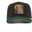 gorra-trucker-nera-e-verde-millepiedi-one-hundred-bug-blaster-the-farm-di-goorin-bros
