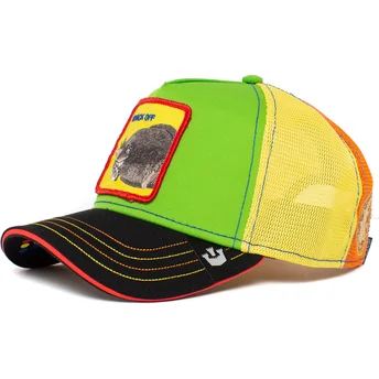 gorra-trucker-verde-e-nera-talpa-whack-off-holey-moley-the-farm-di-goorin-bros