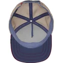 cappellino-trucker-beige-e-granata-con-chihuahua-fierce-yo-quiero-the-farm-di-goorin-bros