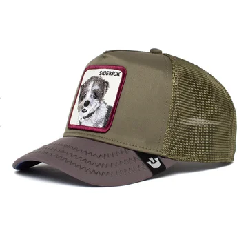 gorra-trucker-verde-perro-sidekick-fowler-s-favorite-the-farm-di-goorin-bros