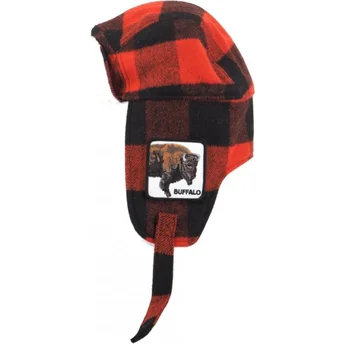 gorro-rot-schwarz-sherpa-buffel-buffalo-fluffalo-the-farm-von-goorin-bros