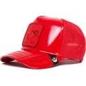 rote-trucker-kappe-gallo-cock-big-red-patent-leather-the-farm-von-goorin-bros