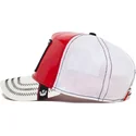 gorra-trucker-roja-y-blanca-vaca-cash-golden-calf-patent-leather-the-farm-de-goorin-bros